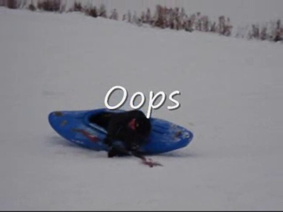 theres no boating like snow boating!