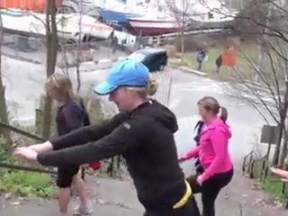 RACEDAYRUSH Contest Workout #1 boot camp