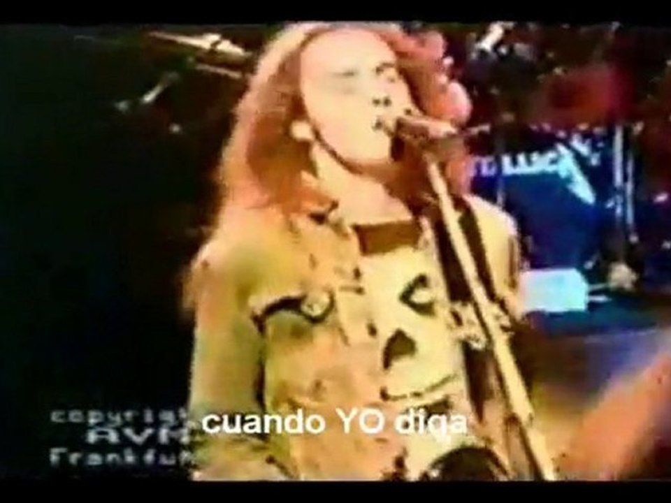 Metallica - Disposable Heroes(subtitulado español)