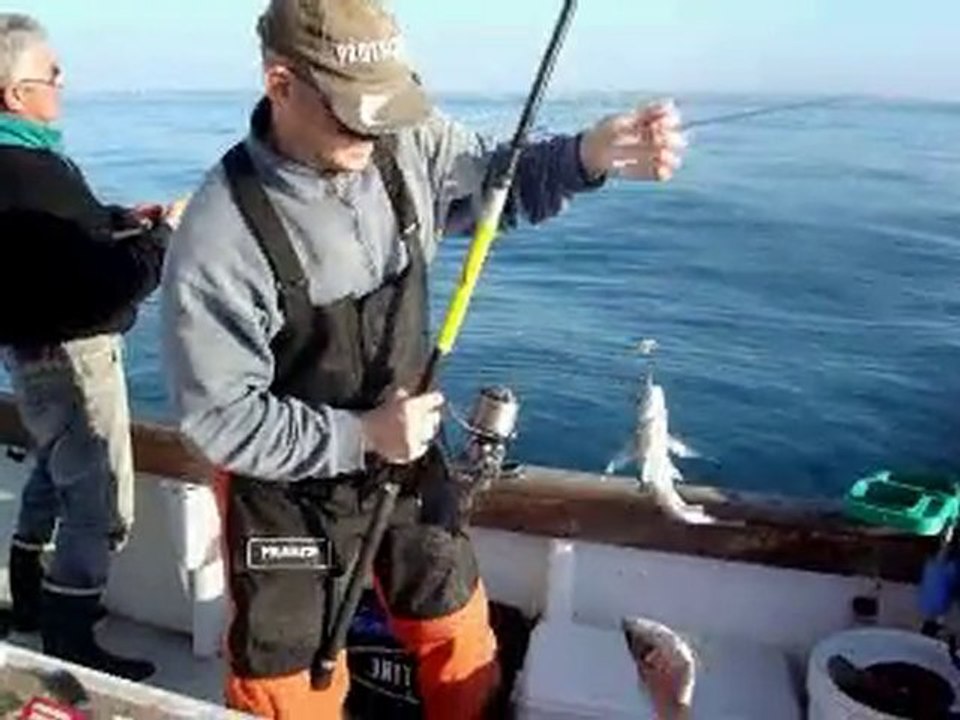 Pêche en mer en bateau des sparidés