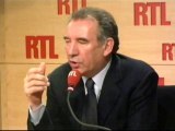 François Bayrou : Nicolas Sarkozy se comporte en chef de pa