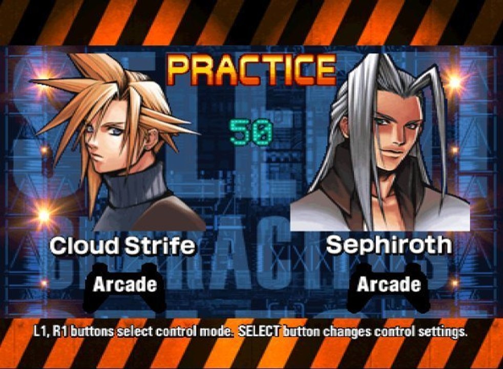 Test de Ehrgeiz  ( Ps1 )