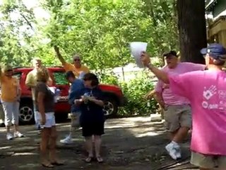 Howard starts the awards at the Mason City Up In Smoke Barb