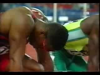 Ato boldon 9.88 100m sprint