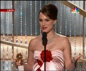 Natalie Portman Golden Globe Speech, 2011 Türkçe çevirili