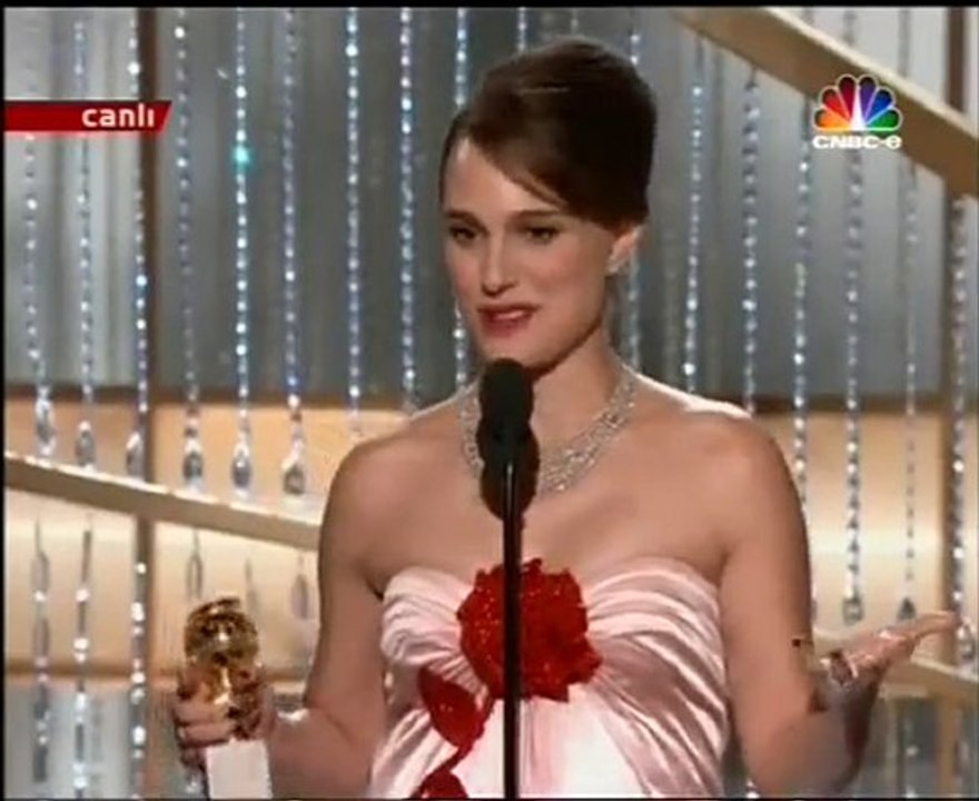 Natalie Portman Golden Globe Speech, 2011 Türkçe çevirili