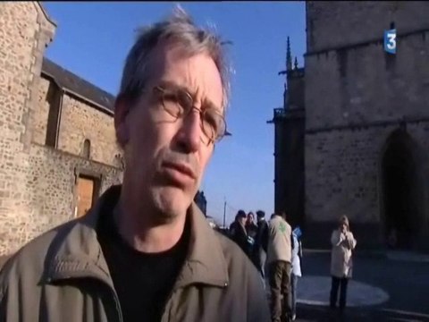 Manifestation à Limoges : Fr3 interview Philippe Babaudou