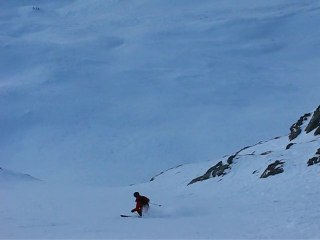 La Grave – La Meije #02 hors-piste Trifide 0 couloir