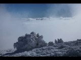 Mer de nuages depuis le Mont Mézenc le 26/01/2011