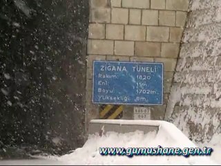 Zigana Dağı Beyaza Büründü