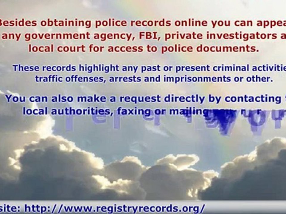 Identify the Criminals in Your Areas by Making Use of Police