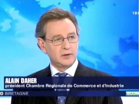 Alain Daher, nouveau président de la CCI de région Bretagne