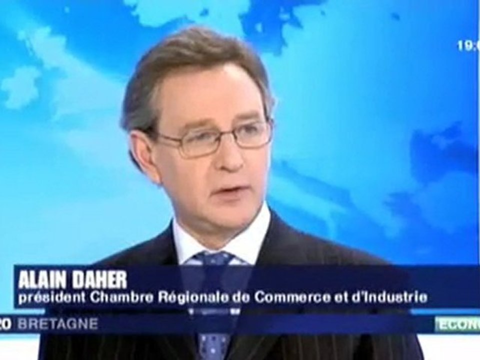 Alain Daher, nouveau président de la CCI de région Bretagne