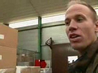 Arrivée du Felin au 13e BCA