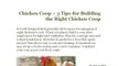 3 Tips for Building the Right Chicken Coop
