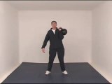 Kettlebell Workouts on DVD - 1 Arm Clean Demo