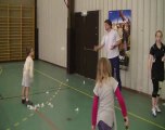 Entrainement minibad 1 à Vals badminton club (partie 4/4)