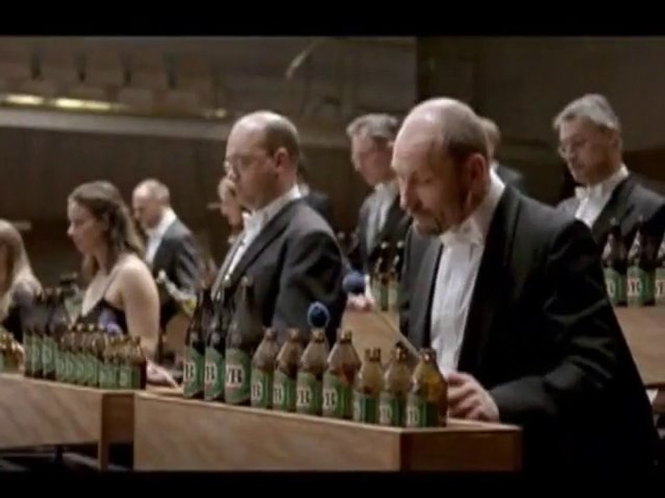 La symphonie des bouteilles de bière