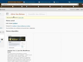 Tutoriel vidéos : Les Menus dans Wordpress