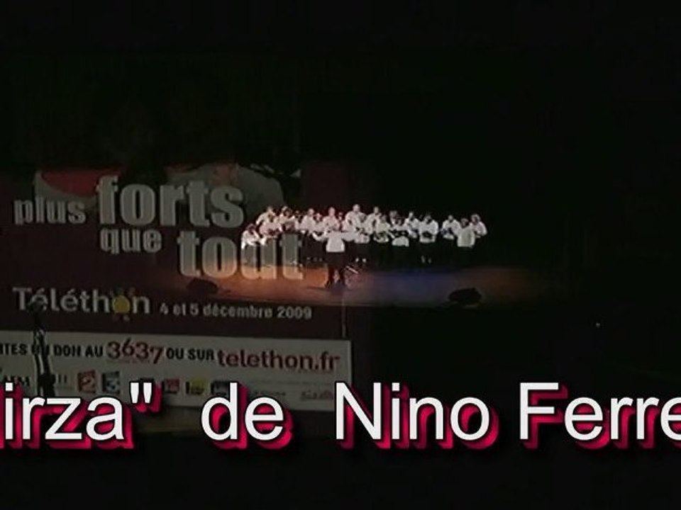 Mirza  par la Chorale de la CCAS D'Agde