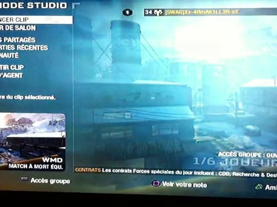 black ops sniper 1er video