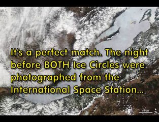 Ice Circles Lake Baikal  Лед Круги Озеро Байкал