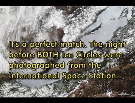 Ice Circles Lake Baikal Лед Круги Озеро Байкал