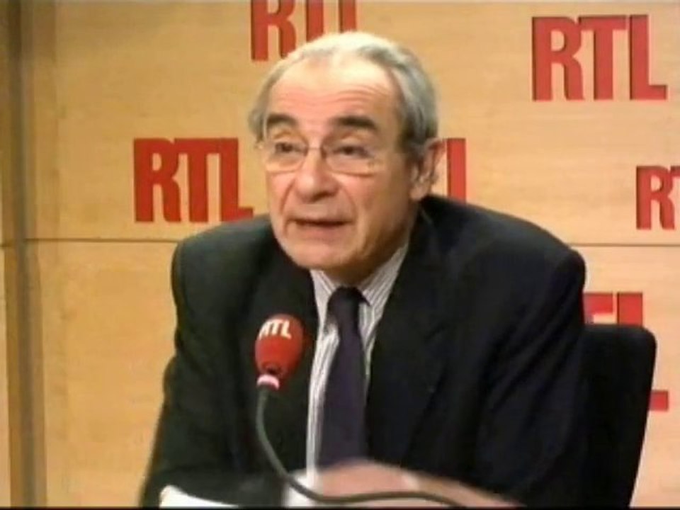 Le Pr Bernard Debré, député UMP de Paris : Corr...