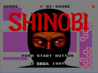 Les Shinobi sur Master System
