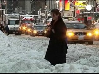 La costa este de Estados Unidos, bajo la nieve