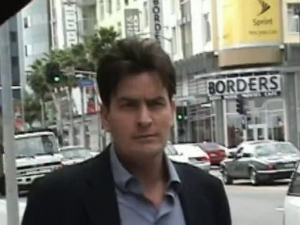 Exklusiv:Charlie Sheen im Krankenhaus