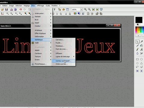 [Tutoriel] Texte Effet Néon [Photofiltre]