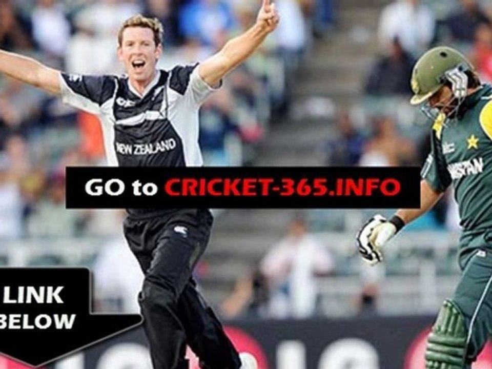 Pakistan vs New Zealand 5th ODI live streaming 2011 Hamilton