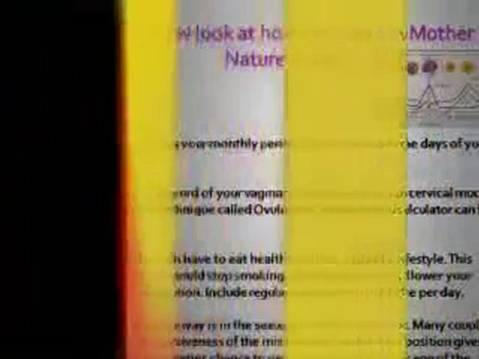 Getting Pregnant Naturally – Tips from Mother Nature