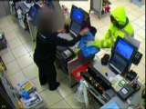 Masked robber buys disguise in shop he holds up