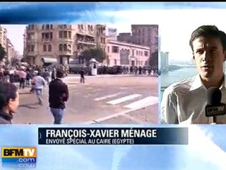 Police et manifestants s’affrontent au Caire