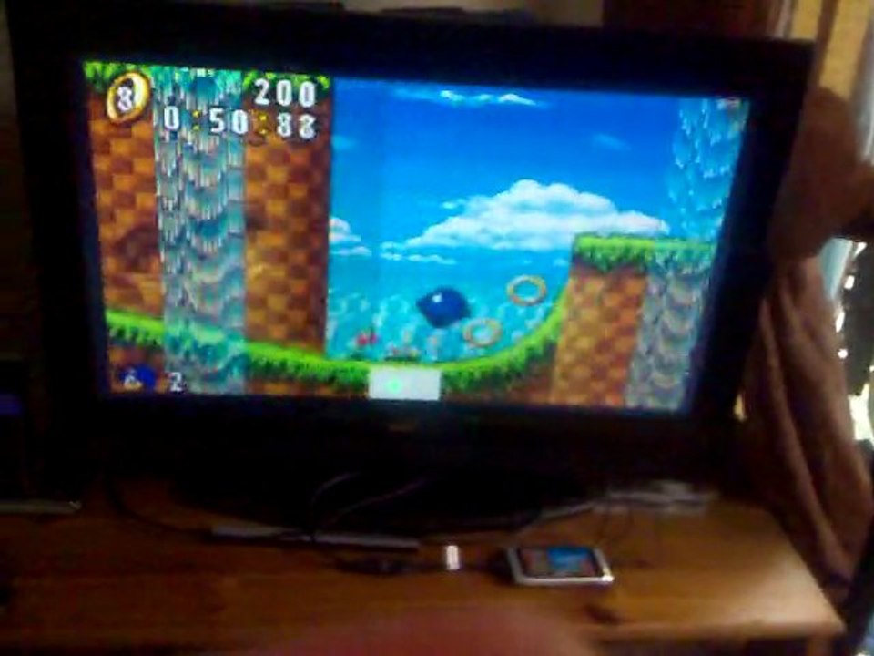 sonic emulator N8 HDMI FULLSCREEN (it's true, not a fake)