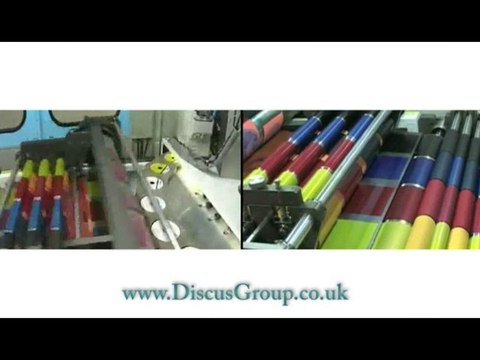 Offset Litho Printing of CD DVD Blu-ray discs