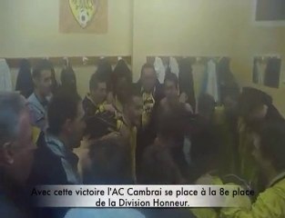 Victoire de l'AC Cambrai face à l'US Maubeuge