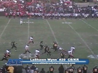 LaShawn Wynn #29 CB/KR Cleveland Heights High OH