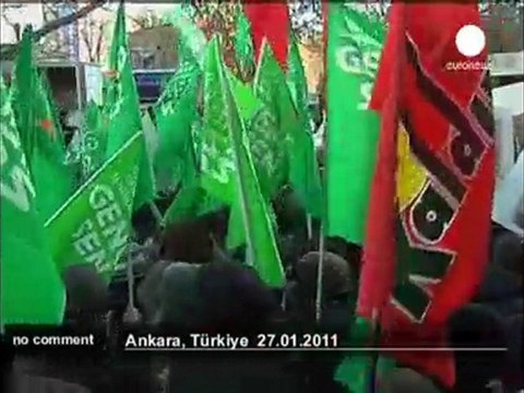 Manifestation d'étudiants en Turquie - no comment