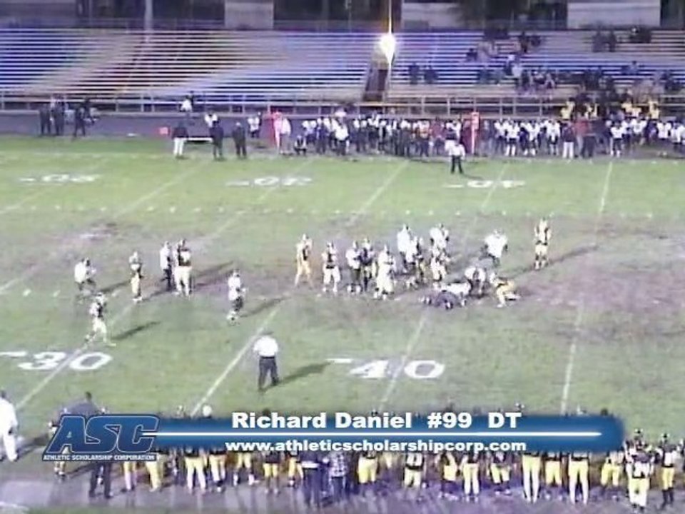 Richard Daniel #99 DT Cleveland Heights High OH