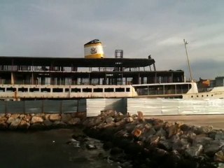 İnkılâp Vapuru Adlı Yapıda Çalışmalar Sürüyor