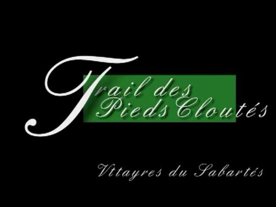 Trail pieds cloutés