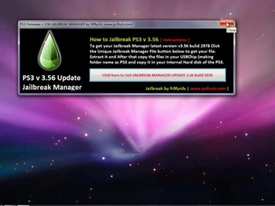PS3 JAILBREAK 3.56 Get Custom Firmware 3.56 *EASY Tutorial*