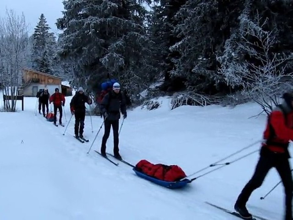 Randonnée nordique Vercors 2011