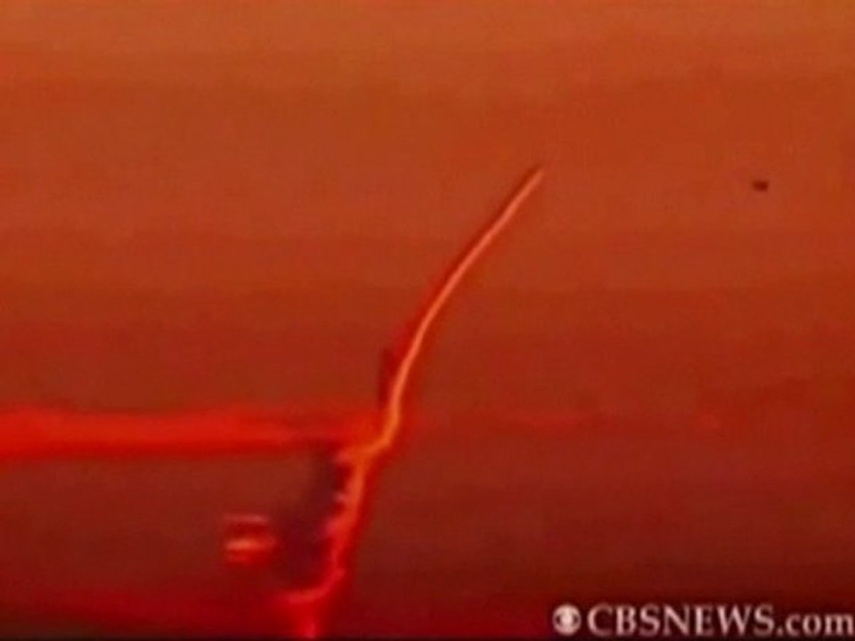 UFO Sighting During California Missile Mystery Nov-2010