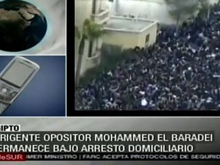 Se han visto militares saludar el movimiento popular en Egipto