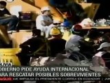 Bolivia: Intentan rescatar a sobrevivientes tras derrumbe en edificio