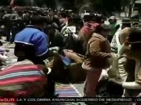 Bolivianos piden que despenalizen el consumo de hoja de coca